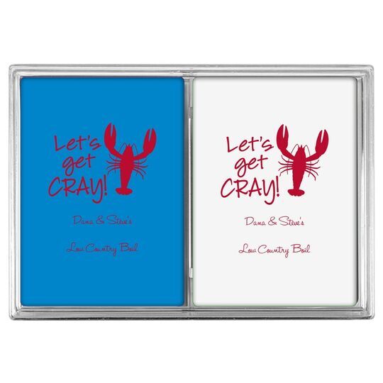 Let's Get Cray Double Deck Playing Cards